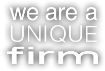 We are a unique firm